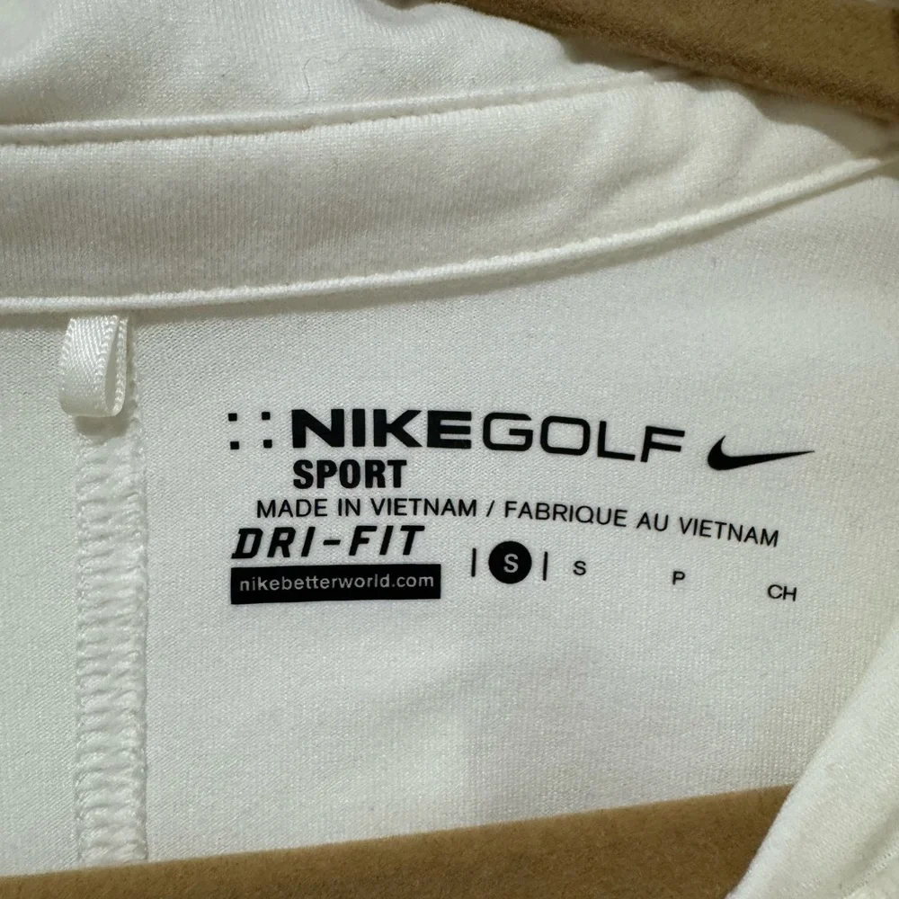 Nike Golf White Dri-FIT Polo - Picture 2 of 2